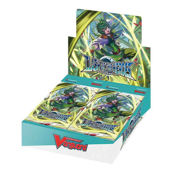 Cardfight!! Vanguard: overDress Clash of the Heroes Booster Box (16 packs)