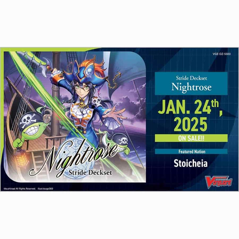 PRE-ORDER: Stride Deckset - Nightrose (RELEASE DATE: 01/24/2025)