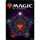 Magic the Gathering Mana Symbols Metal Sign