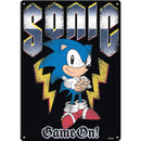 Sonic the Hedgehog Metal Sign