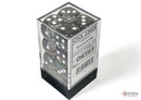 Chessex: 12 Translucent 16mm D6 Dice Set (Smoke w/White)