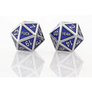 Forged: D20 - Fuck Yeah Metal Set (Silver Blue)