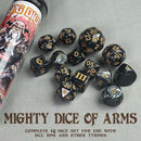 Dungeon Crawl Classics: Dice - Mighty Dice of Arms