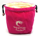 Old School Dice: Bag of Many Pouches Dice Bag (Pink)