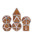 Foam Brain Games: RPG Metal Dice Set - Brigandine Armor (Order of the Rose)