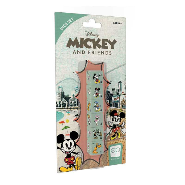 Disney: Mickey and Friends Dice D6 Set (6ct)