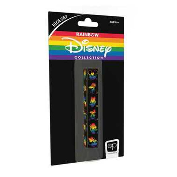 Disney: Premium Dice D6 Set - Rainbow (6ct)