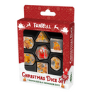 FanRoll: RPG  Christmas Resin Dice Set: Reindeer + Santa