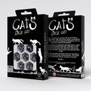 7-Die Set: Cats Dice - Mittens