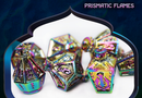 Foam Brain Games: RPG Metal Dice Set - Moonlit Lanterns (Prismatic Flames)