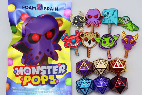 Foam Brain Games: Mystery Loot - Monster Pops