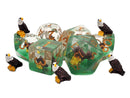 Old School Dice: Animal Kingdom Bald Eagle Dice Set