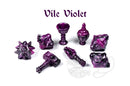 PolyHero: Cleric 8 Dice Set (Vile Violet)
