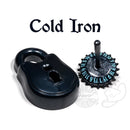 PolyHero: Rogue D20 Lock & Pit Set (Cold Iron)