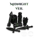 PolyHero: Ranger 8 Dice Set (Midnight Veil)