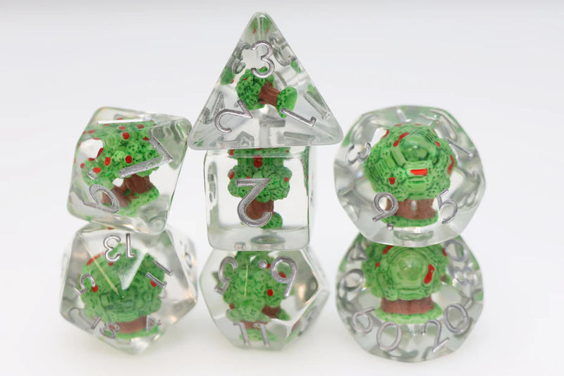 Foam Brain Games: RPG Dice Set - Apple Orchard