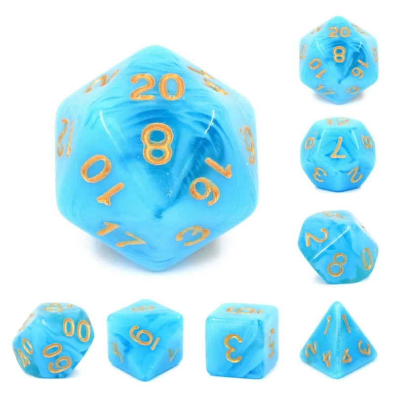 Foam Brain Games: RPG Dice Set - Atlantis