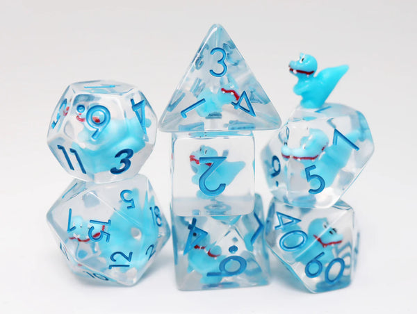 Foam Brain Games: RPG Dice Set - Baby Velociraptor
