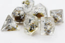 Foam Brain Games: RPG Dice Set - Black Koi Fish