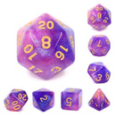 Foam Brain Games: RPG Dice Set - Briar Rose Aurora
