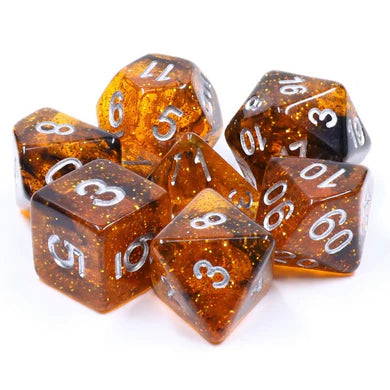 Foam Brain Games: RPG Dice Set - Campfire