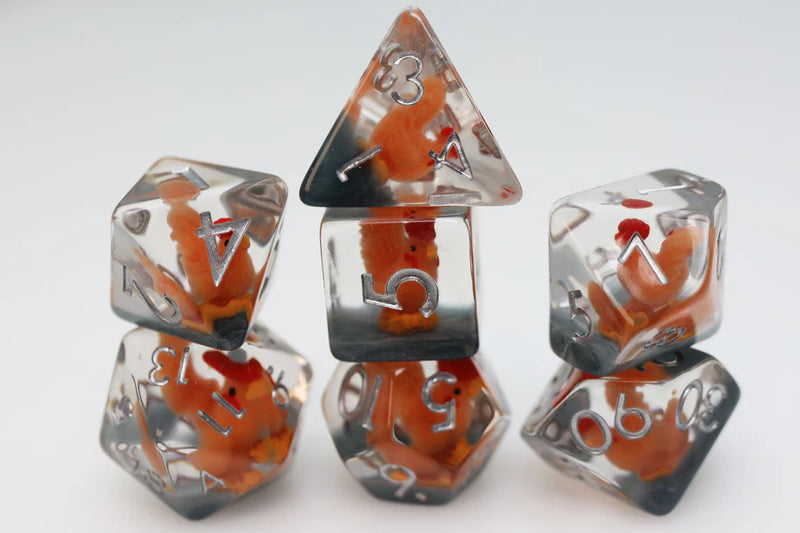 Foam Brain Games: RPG Dice Set - Crowing Rooster