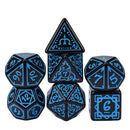 Foam Brain Games: RPG Dice Set - Cryptic Knots - Ocean