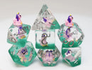 Foam Brain Games: RPG Dice Set - Enchanting Unicorn