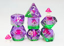 Foam Brain Games: RPG Dice Set - Fae Mushrooms