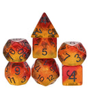 Foam Brain Games: RPG Dice Set - Fiery Sweets