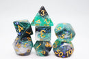 Foam Brain Games: RPG Dice Set - Forest Fog