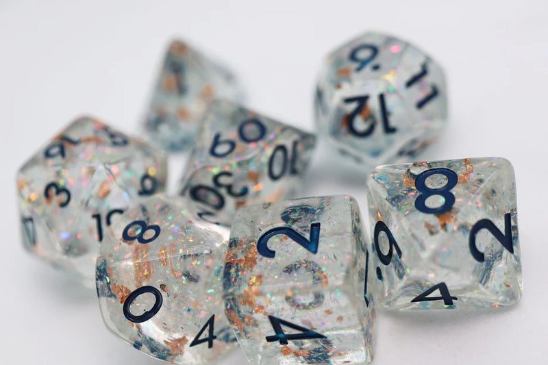 Foam Brain Games: RPG Dice Set - Frozen In Time