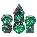 Foam Brain Games: RPG Dice Set - Glow Stick