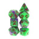 Foam Brain Games: RPG Dice Set - Goblin Goo