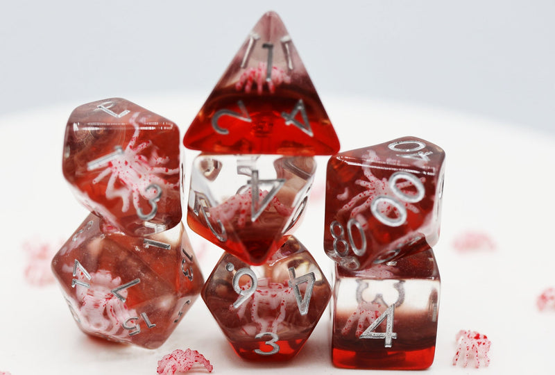 Foam Brain Games: RPG Dice Set - Ghost Spider