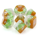 Foam Brain Games: RPG Dice Set - Kiwi Fruit