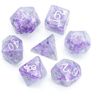 Foam Brain Games: RPG Dice Set - Lavender Butterfly