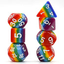 Foam Brain Games: RPG Dice Set - Opaque Rainbow