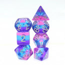Foam Brain Games: RPG Dice Set - Purple Sky