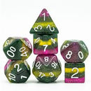 Foam Brain Games: RPG Dice Set - Poison Swamp