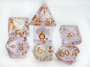 Foam Brain Games: RPG Dice Set - Sakura Petals