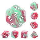 Foam Brain Games: RPG Dice Set - Strawberry Creme