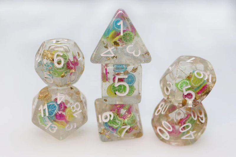 Foam Brain Games: RPG Dice Set - Tropical Punch