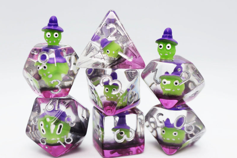 Foam Brain Games: RPG Dice Set - Wacky Witches