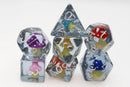 Foam Brain Games: RPG Dice Set - Whimsical Mushrooms