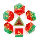 Foam Brain Games: RPG Dice Set - Watermelon