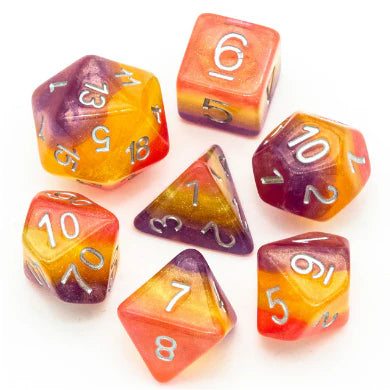 Foam Brain Games: RPG Dice Set - Wyldfire