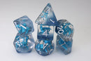 Foam Brain Games: RPG Dice Set - Young Blue Dragon