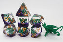 Foam Brain Games: RPG Dice Set - Young Green Dragon