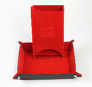 MDG: Dice Tower - Velvet Fold Up (Red)
